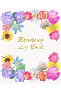 Reading Log Book for Book Lovers