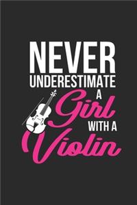 Never Underestimate A Girl With A Violin