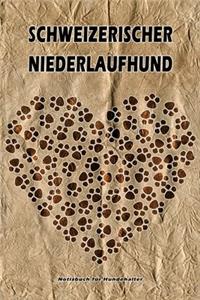 Schweizerischer Niederlaufhund Notizbuch für Hundehalter