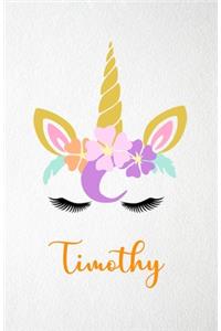 Timothy A5 Lined Notebook 110 Pages