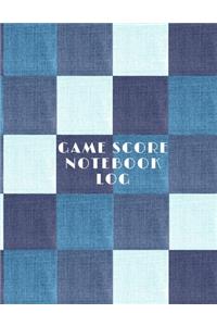 Game Score Notebook Log