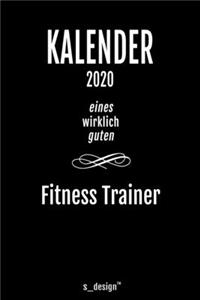 Kalender 2020 für Fitness Trainer