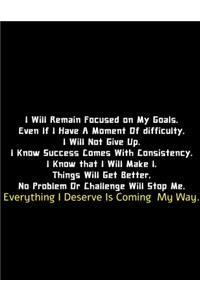 Everything I Deserve Is Coming My Way