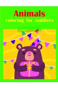 Animals Coloring for Toddlers