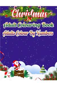 Christmas Adults Colour By Numbers