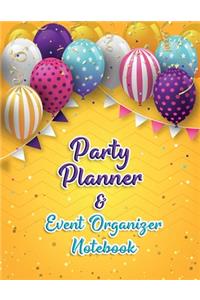 Party Planner and Event Organizer Notebook