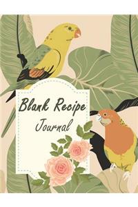 Blank Recipe Journal