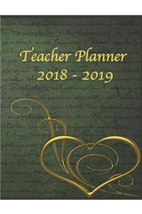 Teacher Planner 2018 - 2019