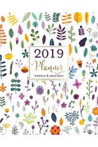 2019 Planner Weekly & Monthly