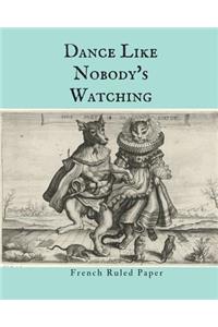 French Writing Notebook Seyes Style (Grands Carreaux) French Ruled Paper