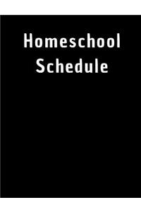 Homeschool Schedule