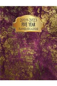 2019-2023 Five Year Planner And Calendar