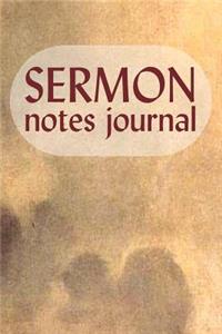 Sermon Notes Journal