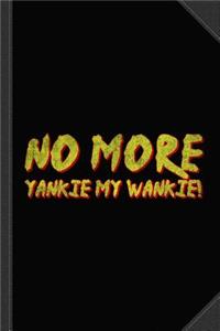 No More Yankie Vintage Journal Notebook