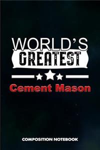 World's Greatest Cement Mason