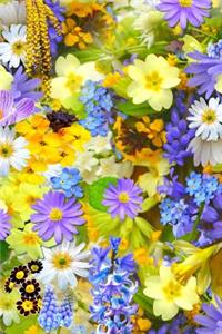 Cute Flower Composition Notebook (Journal, Diary) 110 Pages