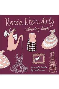 Rosie Flo's Arty Colouring Book