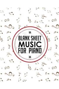Blank Sheet Music for Piano