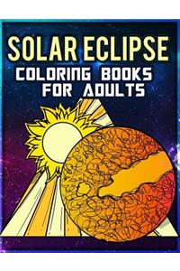 Solar Eclipse Coloring Book for Adults