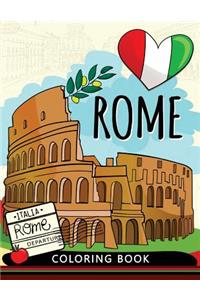 Rome Coloring Book