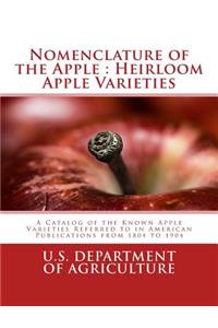 Nomenclature of the Apple