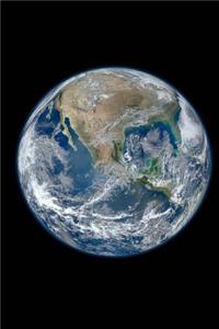 Big Blue Marble Earth Outer Space Science Journal