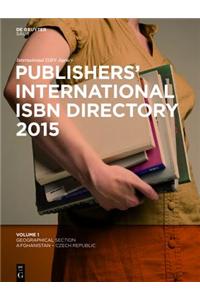 Publishers' International Isbn Directory