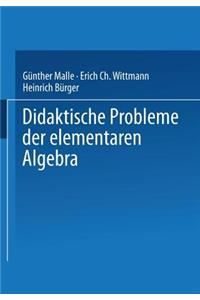 Didaktische Probleme Der Elementaren Algebra