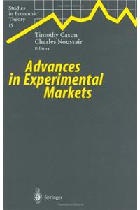 Advances in Experimental Markets