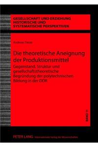 Die Theoretische Aneignung Der Produktionsmittel