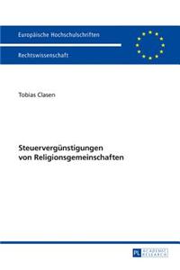 Steuerverguenstigungen von Religionsgemeinschaften