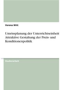 Umrissplanung der Unterrichtseinheit
