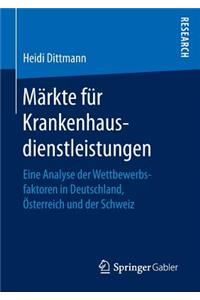 Märkte für Krankenhausdienstleistungen