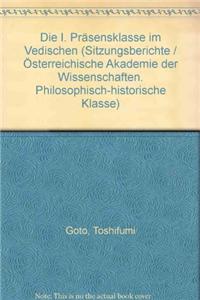 Die '1. Prasensklasse' Im Vedischen