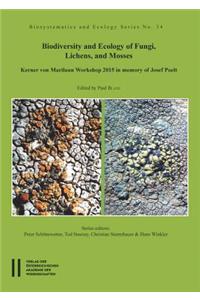 Biodiversity and Ecology of Fungi, Lichens, and Mosses