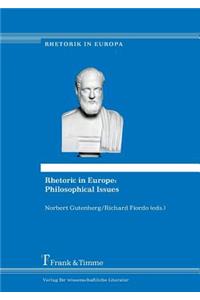 Rhetoric in Europe