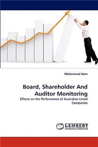 Board, Shareholder And Auditor Monitoring