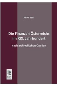 Finanzen Osterreichs Im XIX. Jahrhundert