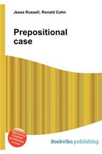 Prepositional Case