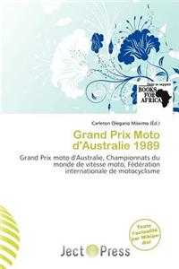 Grand Prix Moto D'Australie 1989