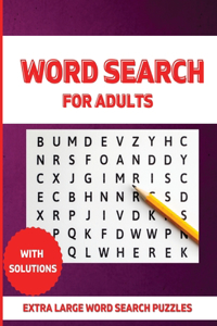 Word Search for Adults