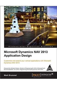 Microsoft Dynamics NAV 2013 Application Design