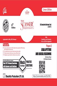 Model Scanner CSEET Paper - 2, Legal Aptitude and Logical Reasoning