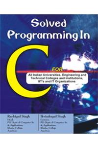 Solved Programming in C