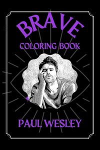 Paul Wesley Brave Coloring Book