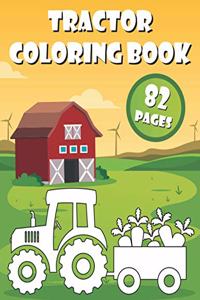 Tractor Coloring Book