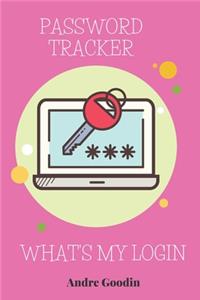 Internet Password Logbook