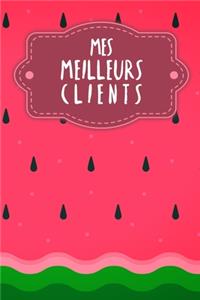 Mes meilleurs clients