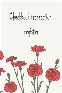 Check Register Book