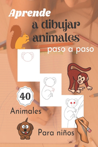 Aprende a dibujar animales para niños paso a paso